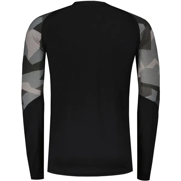  Thermoshirt für Herren SENSOR MERINO IMPRESS 19200020 SCHWARZ/CAMO 