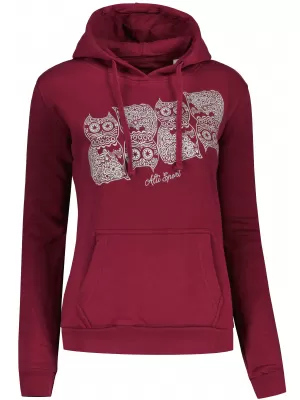 Damen-Sweatshirt ALTISPORT ALW005JN795 BURGUND