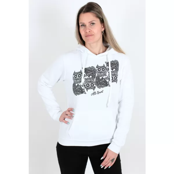 Damen-Sweatshirt ALTISPORT ALW005JN795 WEIß 