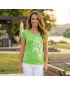 Damen-T-Shirt ALTISPORT ALW034122 APFELGRÜN