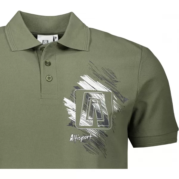 Herren-T-Shirt ALTISPORT ALM032203 KHAKI 