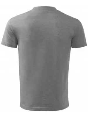 Kinder-T-Shirt MALFINI CLASSIC NEW 135 DUNKELGRAUE HIGHLIGHTS