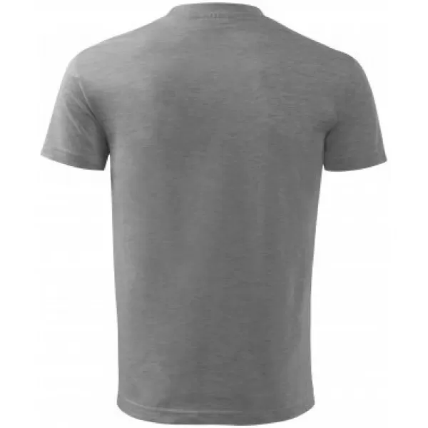  Kinder-T-Shirt MALFINI CLASSIC NEW 135 DUNKELGRAUE HIGHLIGHTS 