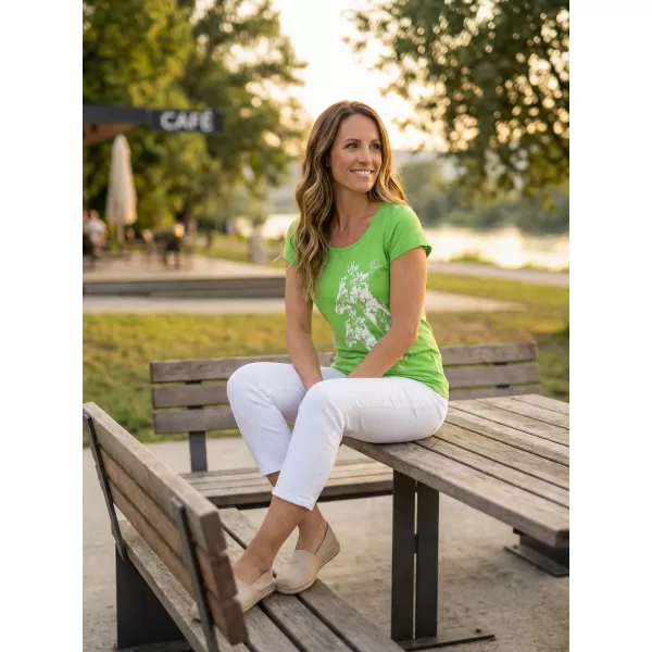  Damen-T-Shirt ALTISPORT ALW034122 APFELGRÜN 