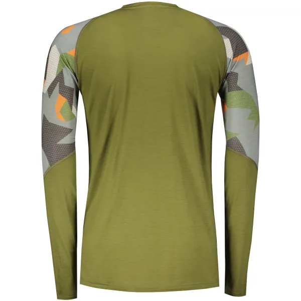  Thermoshirt für Herren SENSOR MERINO IMPRESS 19200021 SAFARI/CAMO 