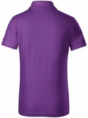 Kinder-T-Shirt mit Kragen MALFINI PIQUE POLO 222 LILA