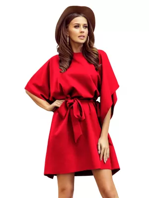 Kleid NUMOCO SOFIA A287-3 ROT