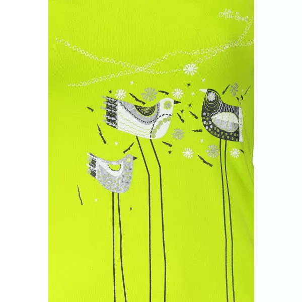  Dámské tílko ALTISPORT CARRYOVER ALW043136 LIMETKOVÁ 