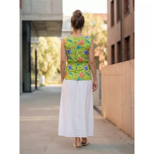  Damen-Tanktop KIXMI LANGLEY GRÜN 