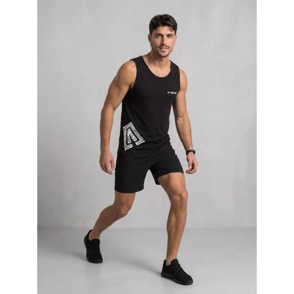  Herren-Tanktop ALTISPORT ALM013142 SCHWARZ 