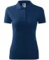 Damen-T-Shirt mit Kragen MALFINI PIQUE POLO 210 MITTERNACHTSBLAU