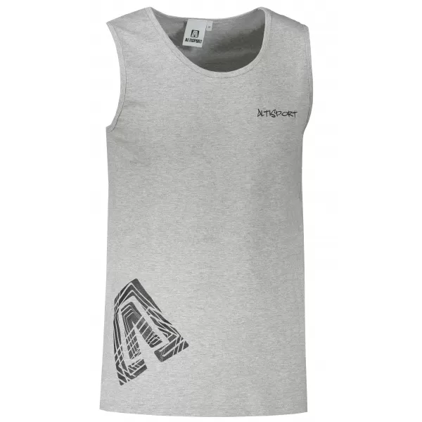  Herren-Tanktop ALTISPORT ALM013142 DUNKELGRAUE HIGHLIGHTS 