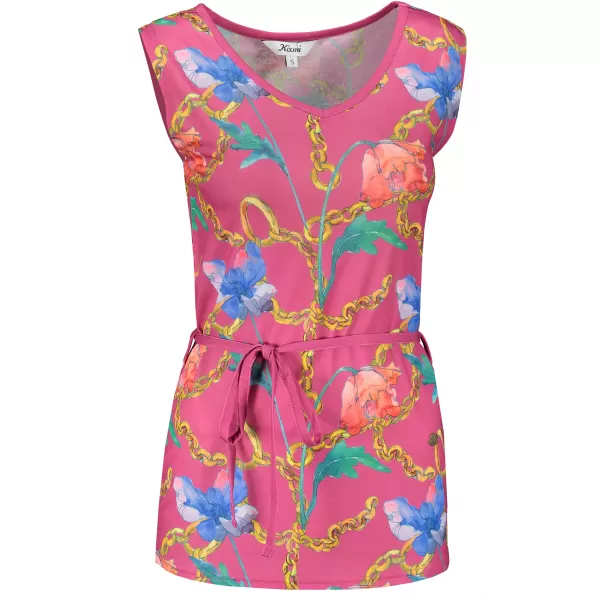  Damen-Tanktop KIXMI LANGLEY ROSA 