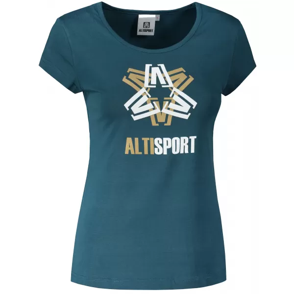  Damen-T-Shirt ALTISPORT ALW046122 KEROSIN 