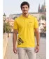 Herren-T-Shirt mit Kragen ALTISPORT ALM013203 GELB