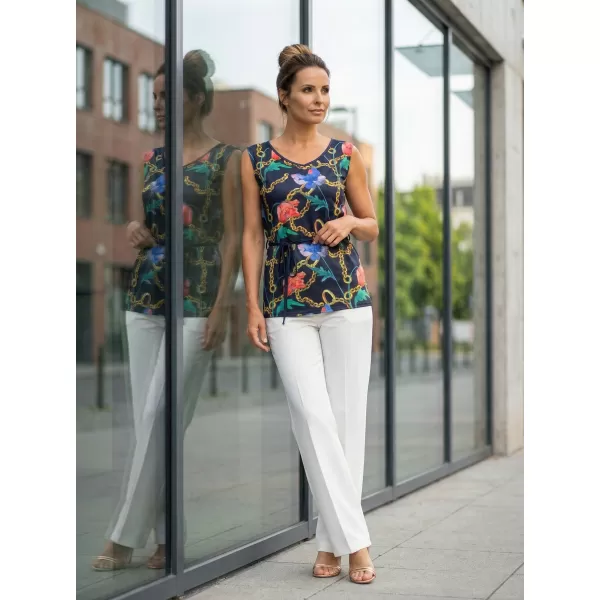  Damen-Tanktop KIXMI LANGLEY DUNKELBLAU 