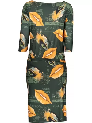 Kleid NUMOCO A13-123 GRÜN