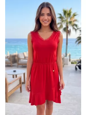 Kleid KIXMI LYNET ROT