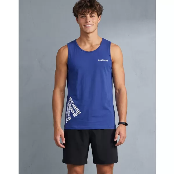  Herren-Tanktop ALTISPORT ALM013142 KÖNIGSBLAU 