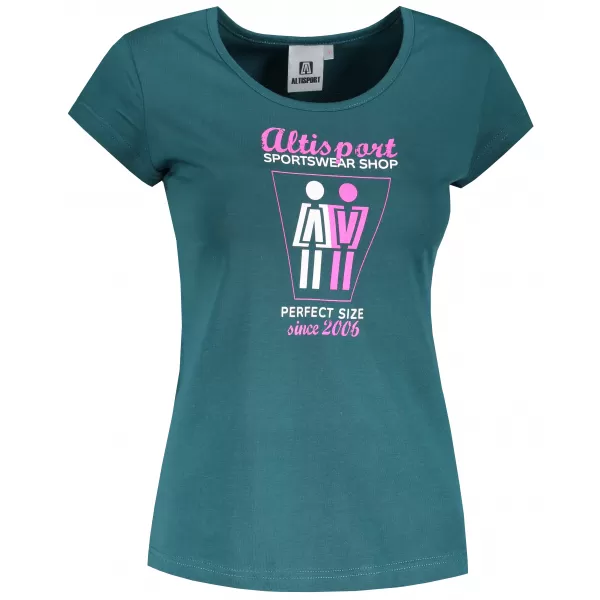  Damen-T-Shirt ALTISPORT ALW049122 KEROSIN 