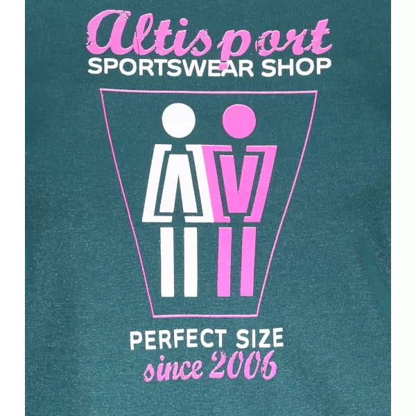  Damen-T-Shirt ALTISPORT ALW049122 KEROSIN 