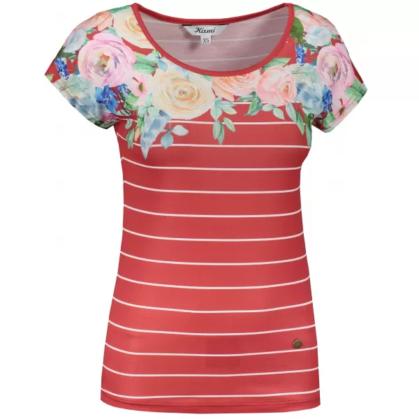  Damen-T-Shirt KIXMI LOREN ROT 