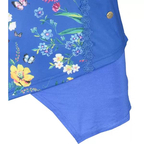  Damen-Tanktop KIXMI LAURA BLAU 