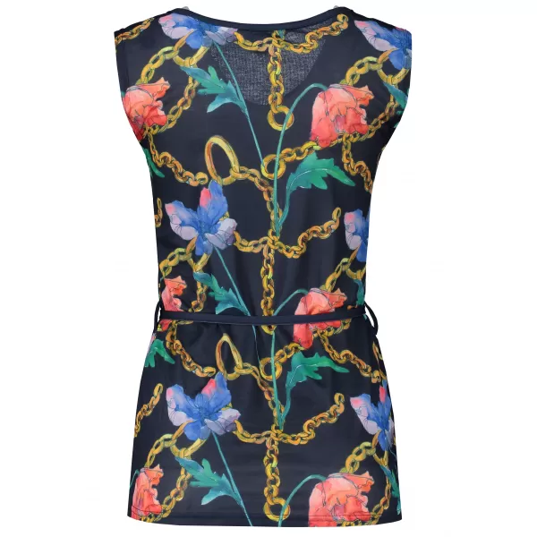  Damen-Tanktop KIXMI LANGLEY DUNKELBLAU 