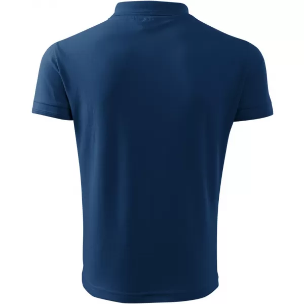  Herren-T-Shirt mit Kragen MALFINI PIQUE POLO 203 MITTERNACHTSBLAU 