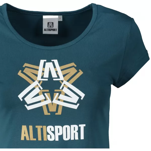  Damen-T-Shirt ALTISPORT ALW046122 KEROSIN 