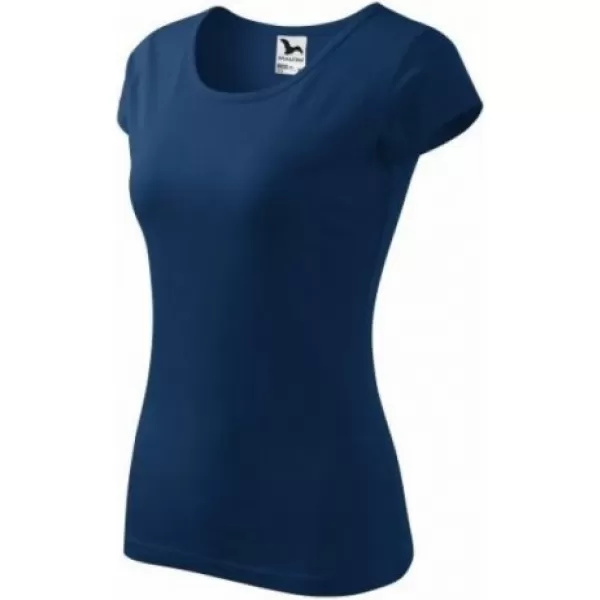  Damen-T-Shirt MALFINI PURE 122 MITTERNACHTSBLAU 