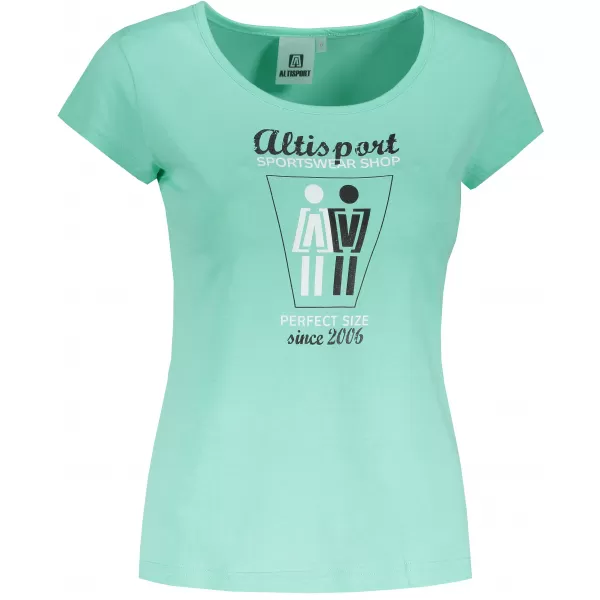  Damen-T-Shirt ALTISPORT ALW049122 MINZE 