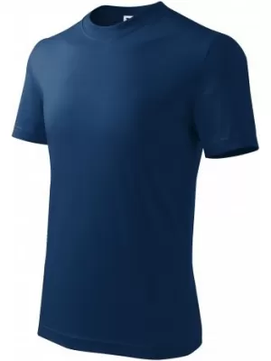 Kinder-T-Shirt MALFINI BASIC 138 MITTERNACHTSBLAU
