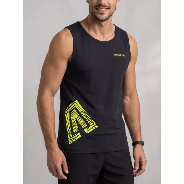  Herren-Tanktop ALTISPORT ALM013142 NAVY BLAU 