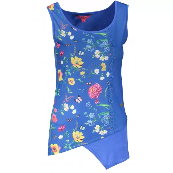  Damen-Tanktop KIXMI LAURA BLAU 
