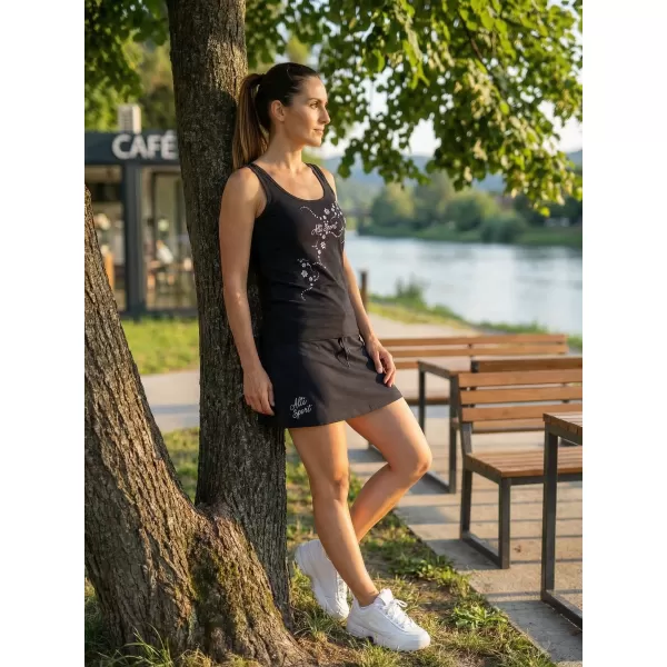  Dámské tílko ALTISPORT CARRYOVER ALW009136 NÁMOŘNÍ MODRÁ 