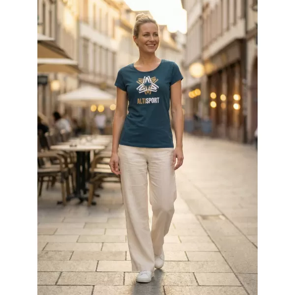  Damen-T-Shirt ALTISPORT ALW046122 KEROSIN 