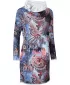 Kleid NUMOCO IRENE A282-3 BLAU