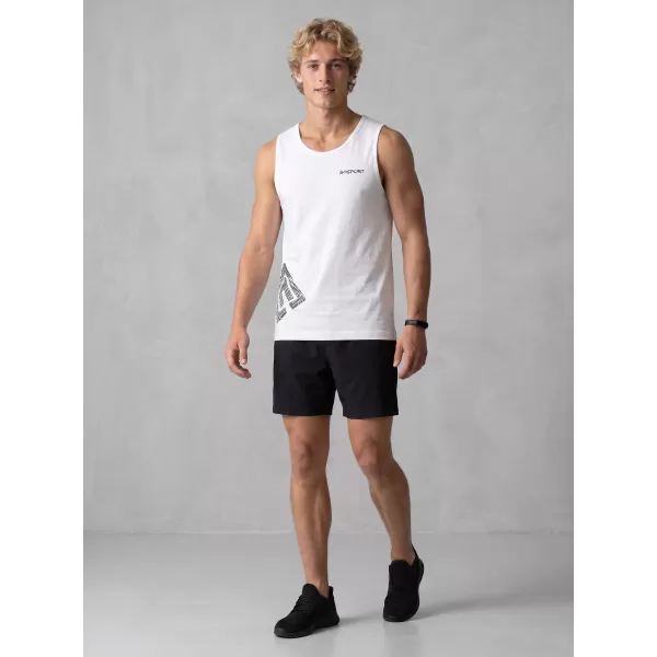  Herren-Tanktop ALTISPORT ALM013142 WEIß 