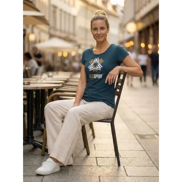  Damen-T-Shirt ALTISPORT ALW046122 KEROSIN 