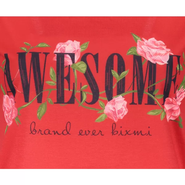  Damen-T-Shirt KIXMI LEA ROT 