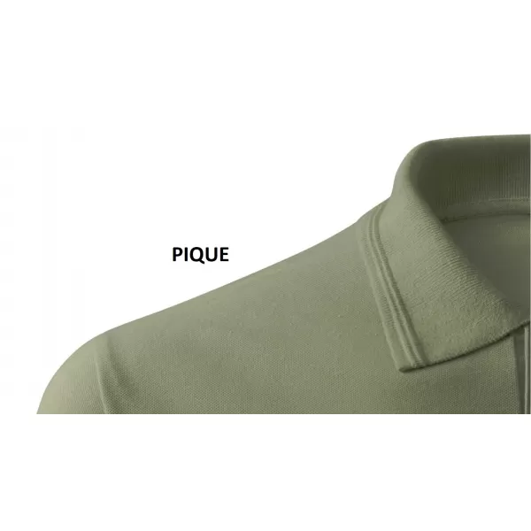  Herren-T-Shirt mit Kragen ALTISPORT ALM013203 KHAKI 