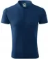 Herren-T-Shirt mit Kragen MALFINI PIQUE POLO 203 MITTERNACHTSBLAU