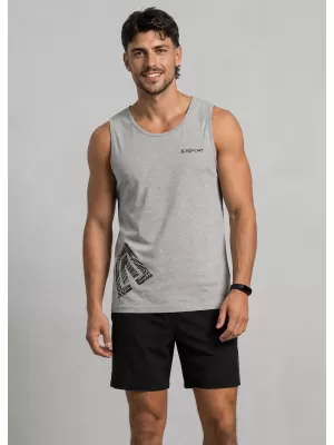 Herren-Tanktop ALTISPORT ALM013142 DUNKELGRAUE HIGHLIGHTS