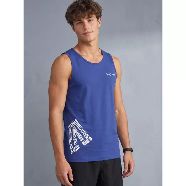  Herren-Tanktop ALTISPORT ALM013142 KÖNIGSBLAU 