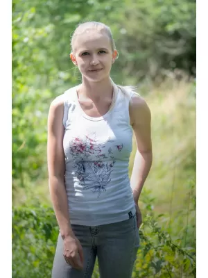 Damen-Tanktop ALTISPORT NONSA LTST770 WEIß