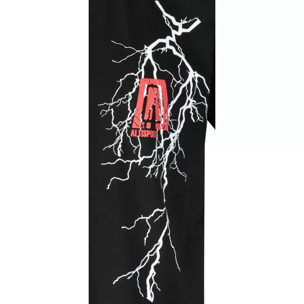  Kinder-T-Shirt ALTISPORT ALK027138 SCHWARZ 