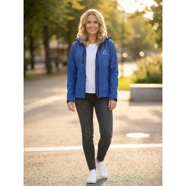  Softshelljacke für Damen ALTISPORT ALW056521 KÖNIGSBLAU 