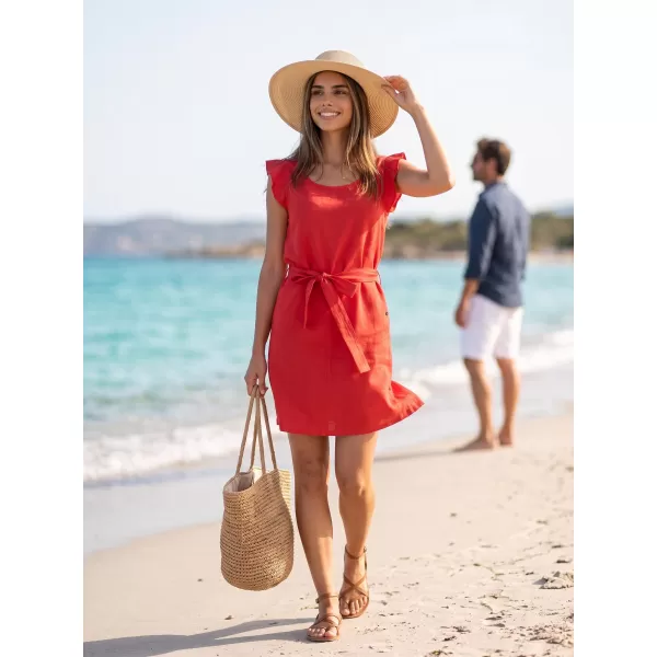  Kleid KIXMI LESLIE ROT 
