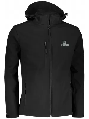 Herren-Softshelljacke ALTISPORT ALM006522 SCHWARZ